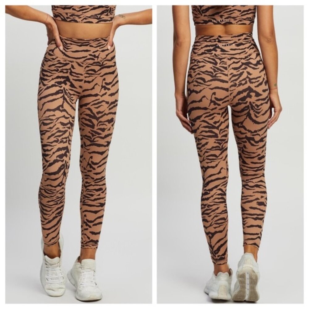 ALLFENIX Tiger Stripe 7/8 Leggings Size XS